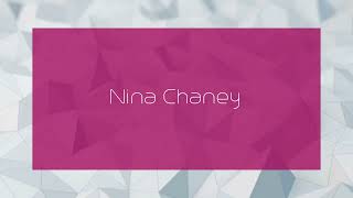 Nina Chaney  appearance [upl. by Nan74]