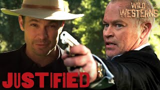 Justified  Two boys Held Hostage By A Gangster ft Timothy Olyphant  Wild Westerns [upl. by Boot260]