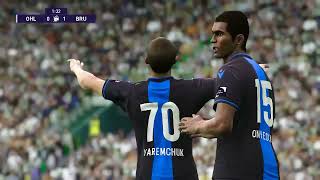 OH LEUVEN VS CLUB BRUGGE  PES 21 GAMEPLAY [upl. by Jodee979]