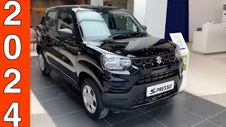 2024 Maruti Suzuki S Presso Black colour FULL Detailed Review Black Colour Interiors Features [upl. by Yror]