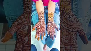 mehndi hennaart heenamehndiart bajrangi heenamehndiart design viralreels viralvideo shortvi [upl. by Ahtebbat]