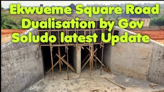 Ekwueme Square Road dualisation by Gov Soludo latest Update [upl. by Noxin]