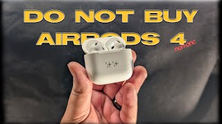 Why You Should Avoid NEW Airpods 4  Airpods 4 nonANC Review [upl. by Ennis]