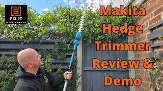 Makita Dun461wz Hedge Trimmer Review amp Demo Unleash The Power [upl. by Irina]