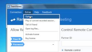 How to set Unattended or Permanent password in TeamViewer [upl. by Ycnej633]