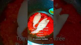 calamars farcis 🍅 recette gourmande shortvideo explore recettefacile وصفاترمضان مملحات dz [upl. by Areikahs]