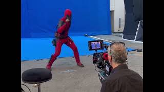 Behind the scenes of the opening dance scene for DEADPOOL amp WOLVERINE [upl. by Nanni]