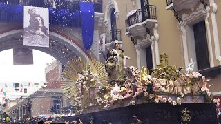 Procesion Virgen de la Asuncion 1582023 Arco de Correos Guatemala [upl. by Gaut]