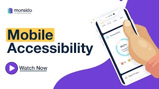 Monsido│Mobile Accessibility [upl. by Dadinirt168]