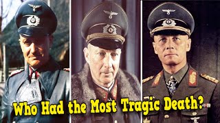 Top 5 German Marshals Who Died Before the End of World War II [upl. by Ardnuhsal]