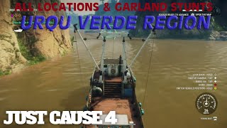 Just Cause 4 Urqu Verde Region  ALL Locations amp Stunts [upl. by Janeczka]