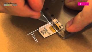 How to make a micro SIM card [upl. by Notsuj]