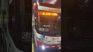 buses caribeños costarica doubledecker marcopolog7 [upl. by Eatnoj]