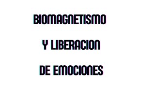 BIOMAGNETISMO Y EMOCIONES ATRAPADAS con el analizador cuántico [upl. by Asirac]