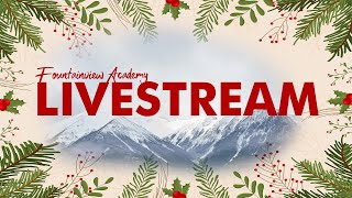 Live Music Vespers  December 10 2021  Fountainview Academy [upl. by Cazzie]