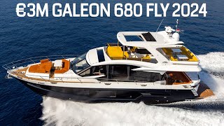 GALEON 680 FLY  HUGE FLYBRIDGE [upl. by Ailen]