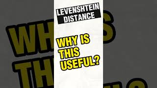 Understanding Levenshtein Distance A Python Data Science Approach [upl. by Hailat]