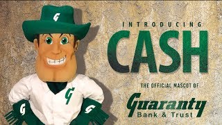 Introducing Cash the official mascot of Guaranty Bank amp Trust [upl. by Ailuy609]