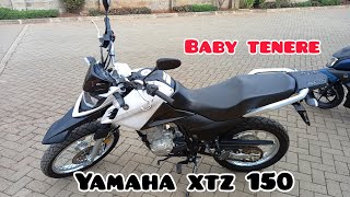 Yamaha XTZ 150 Review  Dual Sport Motorcycle  Yamaha Tenere [upl. by Mischa]