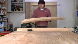 Hewn effect with Festool 850 planer and rustic head [upl. by Tteirrah]