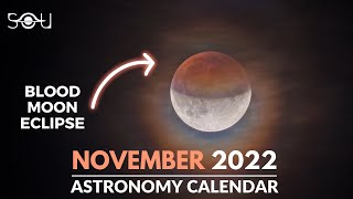 Dont Miss These Astronomy Events In November 2022  Meteor Shower  Lunar Eclipse  Blood Moon [upl. by Dnalhsa]