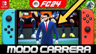 🔴MODO CARRERA FC 24 en NINTENDO SWITCH 🔥easportsfc24 [upl. by Cleo]