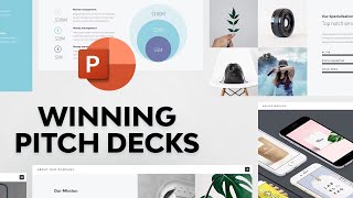 How to Make Winning Pitch Decks With PowerPoint Templates [upl. by Kaenel405]