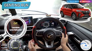 Part 22 CVT出灯了  2021 Perodua Ativa 10L Turbo AV  Malaysia POV Genting Run 冲上云霄 CC Subtitle [upl. by Ailemaj67]