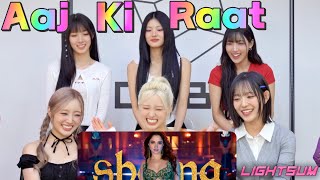 KPOP Girl groups reaction to wanting to participate in Bollywood film🫰🏻​⁠LIGHTSUMOfficial [upl. by Riobard]