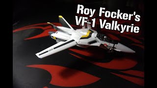 Roy Fockers VF1 Valkyrie  Timelapse Build Macross  PLAMAX [upl. by Ym261]