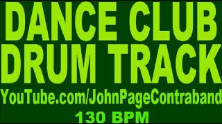 Dance Club House Techno Drum Beat Track 130 bpm FREE edm [upl. by Amikan]