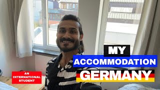 How my accommodation in Germany🇩🇪 looks like An international student studyingermany germany [upl. by Ainahtan]