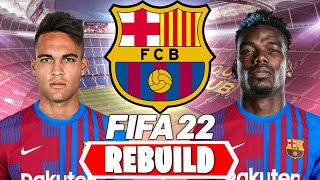 REBUILDING BARCELONA FIFA 22 Career Mode UNREAL ENDING 😲 [upl. by Nelsen295]