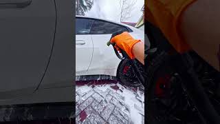 Satisfying Car Cleaning detailing transformation shorts [upl. by Jariah]