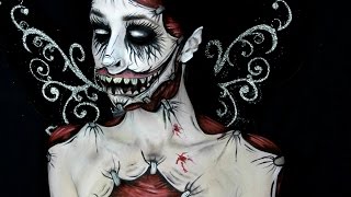 Horror Fairy Makeup Tutorial [upl. by Sion]