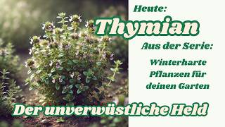 Thymian im Winter Der unverwüstliche Kräuterheld 🌱❄️ [upl. by Kenward]