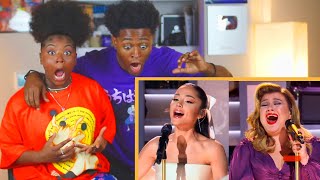 DIDNT KNOW ARIANA GRANDE AND KELLY CLARKSON SING LIKE THIS😱 PART 2 [upl. by Cyma538]