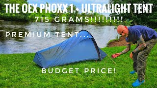 Oex Phoxx 1  Ultralight£169 for a premium tent [upl. by Bowie64]