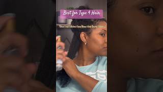 Revlon One Step Hair Dryer Brush is great for type 4 natural hair‼️yt shorts [upl. by Brost]