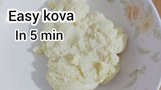 How to make kova  mawa khova unsweetened kova  homemade mawa [upl. by End433]