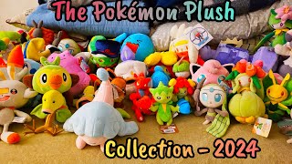 The Pokémon plush Collection  2024 [upl. by Aeneg]