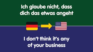 Haben Sie diese englischen Sätze bereits gelernt [upl. by Salangi]