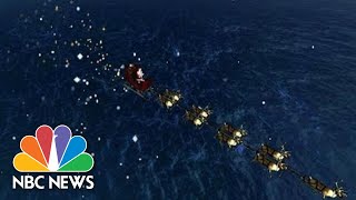 Watch Live NORAD Tracks Santa Claus As He Flies Across The Globe  NBC News [upl. by Chicky]