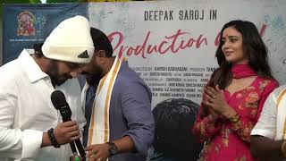 Deepak Saroj New Movie Pooja Opening  Filmy Telugu [upl. by Aggappera]