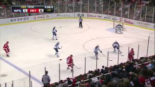 Pavel Datsyuk Amazing Pass to Filppula vs Jets  NHL 101211 [upl. by Emaj]