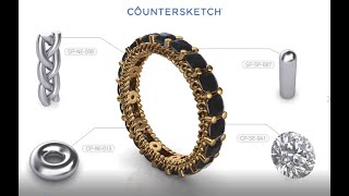 COUNTERSKETCH Eternity Ring [upl. by Noelc]