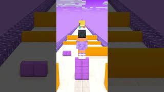 Who you want to win Aphmau VS Noob Girl Cargo Skates Runner Challenge shorts fypシ゚ aphmau [upl. by Amato]