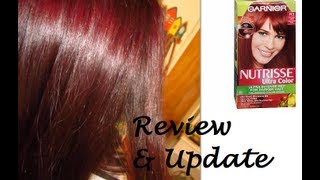 Garnier Nutrisse Light Intense Auburn Review amp Update [upl. by Adala]