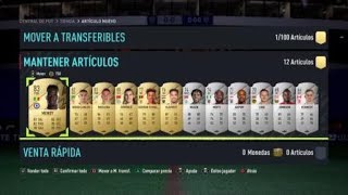 3 SOBRES FIFA 22  2 SOBRES JUGADORES ELECTRO ÚNICO Y SOBRE JUGADORES PREMIUM [upl. by Gunas]