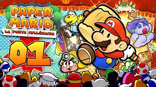 PAPER MARIO LA PORTE MILLÉNAIRE ÉPISODE 1  LE RETOUR DE PAPER MARIO SUR SWITCH [upl. by Retsel]